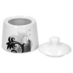 Zuckerdose Black Flower 26cl_Bild_2