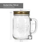 4er Set Quattro Trinkglas mit Henkel 0.75l_Bild_7