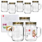 8er Set Quattro Trinkglas mit Henkel 0.75l_Bild_2