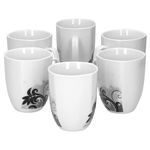 6er Set Kaffeebecher Black Flower 33cl_Bild_2