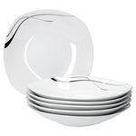 6er Set Essteller tief Silver Night 22cm_Bild_2