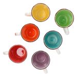 6er Set Kaffeebecher Uni Bunt_Bild_2