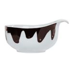 6er Set Fondueschälchen Blob Porzellan 150 ml_Bild_3