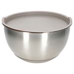 Schüssel MARY mit Deckel in Beige aus Edelstahl & Kunststoff - 11699_Bild_1