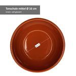 6er Set Tonschale 15cm braun glasiert 650ml - 99538_Bild_3