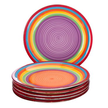 6er Set Speiseteller Ibiza bunt_Bild_1