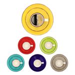 18tlg. Kaffeeservice Malaga Snaily für 6 Personen im farbenfrohen Stil_Bild_2