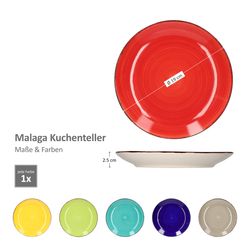 05-hit-malaga-farbuebersichten-bemassung-kuchenteller.jpg 18tlg. Kaffeeservice Malaga Snaily für 6 Personen im farbenfrohen Stil_Bild_5