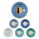 18tlg. Kaffeeservice Blue Curacao für 6 Personen in verschiedenen Blau-Tönen_Bild_2