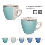 18tlg. Kaffeeservice Blue Curacao für 6 Personen in verschiedenen Blau-Tönen_Bild_3