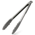 Küchenzange SANTOS grau aus Edelstahl & Silikon - 11452_Bild_1