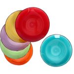 6er Set Speiseteller Uni Bunt_Bild_4