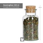 Geschenkset 2x Gewürzmühle + 10x Gewürzglas 300ml mit Korkdeckel_Bild_3