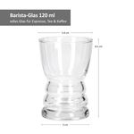 6er Set Barista Kaffeeglas 12cl_Bild_3