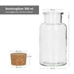 6er Set Bonbongläser 300ml + Korken_Bild_4