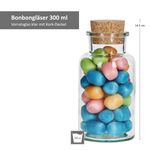6er Set Bonbongläser 300ml + Korken_Bild_5