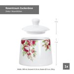 Kaffeeergänzungsset Milchkännchen & Zuckerdose Rosentraum_Bild_3