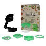 Nicer Dicer Quick Set 7tlg grün + Das große Nicer Dicer Rezeptbuch_Bild_2
