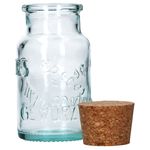 6er Set Gewürzgläser grün 125ml + Korken - zur Aufbewahrung von Kräutern & Gewürzen_Bild_4