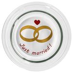 JUST MARRIED 12er Set Weck Glasdeckel 60mm + Hochzeits-Etiketten_Bild_3