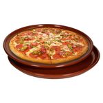 2er Set Pizzateller 32cm aus Ton - 33358_Bild_1