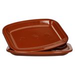2er Set Servierplatte Ton 26x20cm 99526_Bild_2