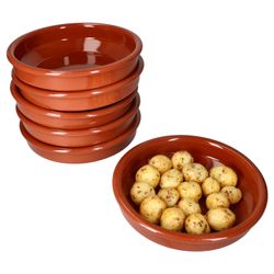 33351-Tonschale-20cm-6er-Tonschale-20cm-ambiente.jpg 6er Set Cazuela Tonschale Bruno 20cm L - 33351_Bild_4