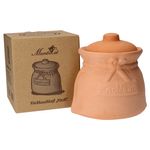 Knoblauchtopf Knofi Terrakotta Sack_Bild_2