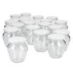 18er Set Marmeladenglas Vaso Orcio 212ml + To63 Deckel weiß_Bild_2