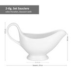 2er Set Sauciere 20x7.5x12.5 cm weiß - 24302865_Bild_6