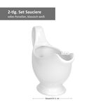 2er Set Sauciere 20x7.5x12.5 cm weiß - 24302865_Bild_7