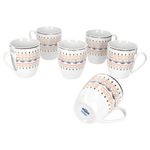 6er Kaffeebecher Viva 400ml Porzellan_Bild_2