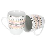 6er Kaffeebecher Viva 400ml Porzellan_Bild_3