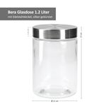 6er Set Bera Vorratsglas 1.2L_Bild_4