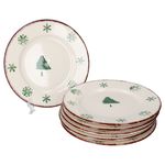 6er Set Kuchenteller Schneeflocke 21cm - 23105753_Bild_2