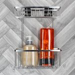 Duschregal ARONA mit zwei Körben aus Edelstahl - 20094_Bild_3