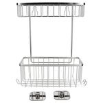 Duschregal ARONA mit zwei Körben aus Edelstahl - 20094_Bild_4