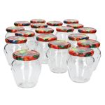 18er Set Marmeladenglas Vaso Orcio 212ml + To63 Deckel Obst_Bild_2