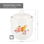 MamboCat Rumtopf Ruben 5L weiß mit Obstmotiv - 1686/5_Bild_7
