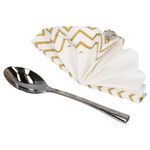 25er Set Reflections Löffel Kunststoff silber _Bild_3