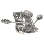 25er Set Reflections Löffel Kunststoff silber _Bild_1