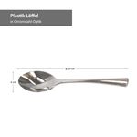 25er Set Reflections Löffel Kunststoff silber _Bild_5