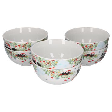 5cm Weihnachtspanda Porzellan_Bild_1