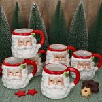 6er Set Kaffeebecher Santa Claus 450ml - 24306351_Bild_3