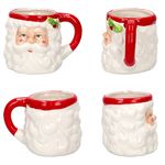 6er Set Kaffeebecher Santa Claus 450ml - 24306351_Bild_5