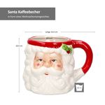 6er Set Kaffeebecher Santa Claus 450ml - 24306351_Bild_6