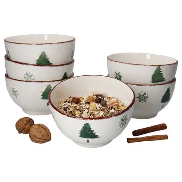 6er Set Schüssel Schneeflocke 14cm - 23105761_Bild_1