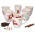 6er Set Kaffeebecher Weihnachten 350ml - 23105233_Bild_1