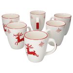 6er Set Kaffeebecher Weihnachten 350ml - 23105233_Bild_2