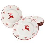 6er Set Dessertteller Weihnachten 21cm - 23105201_Bild_2